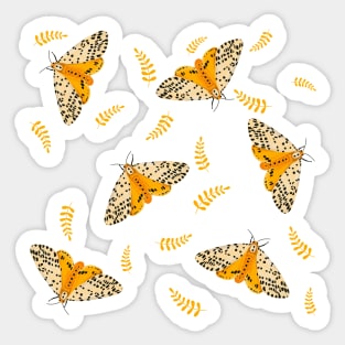 Yellow butterflies Sticker